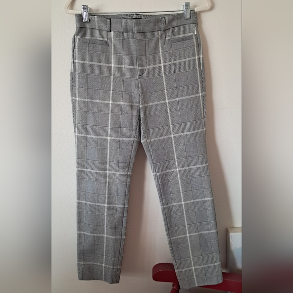 Gray Plaid Pants - Picture 1 of 7